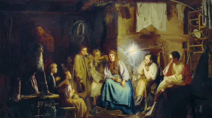 Василий Максимов «Бабушкины сказки» (1867)