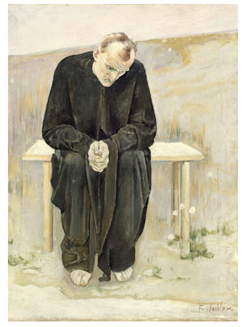 Фердинанд Ходлер «Человек лишившийся иллюзий» (1892)