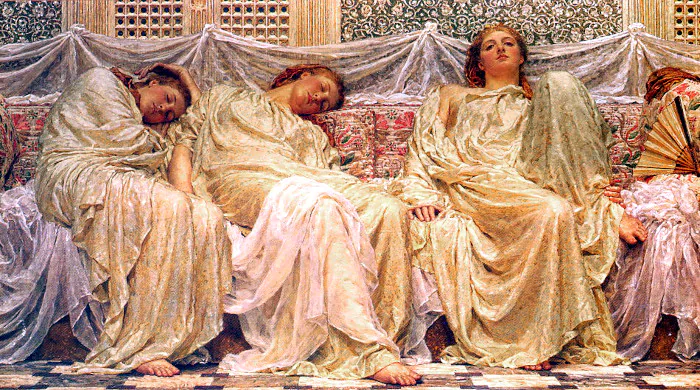 Альберт Мур «Мечтатели» (1882)