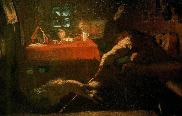 Павел Федотов «Анкор, ещё анкор!» (1851-1852)