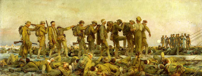 Джон Сингер Сарджент «Отравленные газом» (1919)