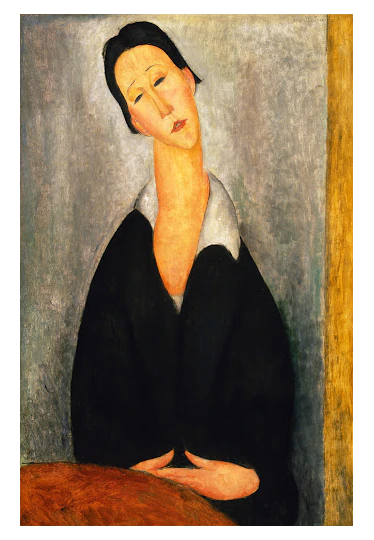 Амедео Модильяни «Портрет польской женщины» (1919)