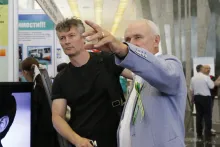 Посетители выставки
